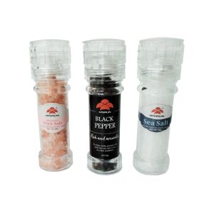 Cheap Plastic Grinder Mill With Salt Pepper Ceramic Core For Perfect Grinding Of Condiments for sale