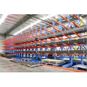 Long Arm Warehouse Cantilever Racking Systems Double &Single Side Hanging