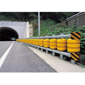 EVA Highway Roller Type Anti Collision Guardrail Tunnel Rolling Guardrail