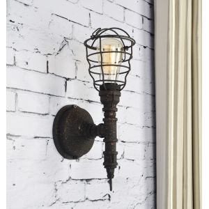 China Vintage Industrial Light Bulb Wall Lights With Filament Bulbs Ac95-265v on sale