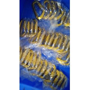 Camping Hiking Outdoor D Type Carabiner Hook With Screw