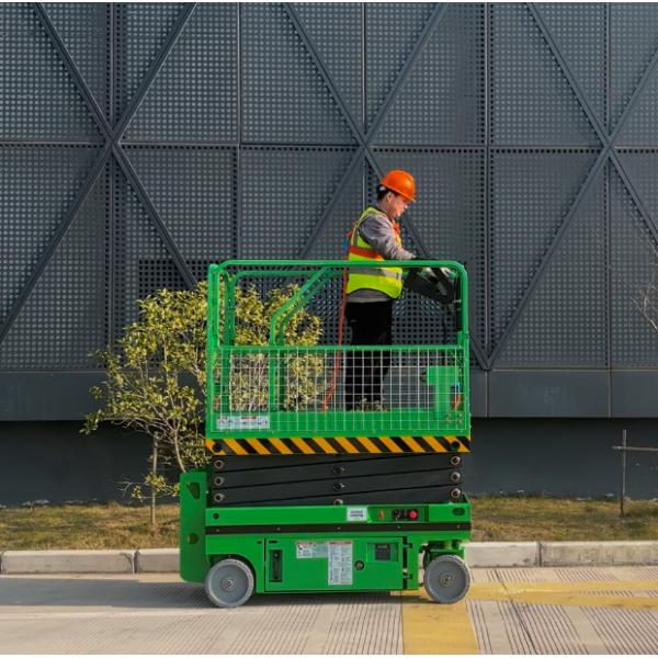 5.8M PLATFORM HEIGHT 230KG LOAD FULL ELECTRIC SCISSOR LIFT WITH EXTENSION