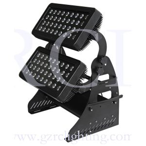 China Double Head 72*8W RGBW 4IN1 Outdoor LED city col Stage Wall Wash City Color Light on sale
