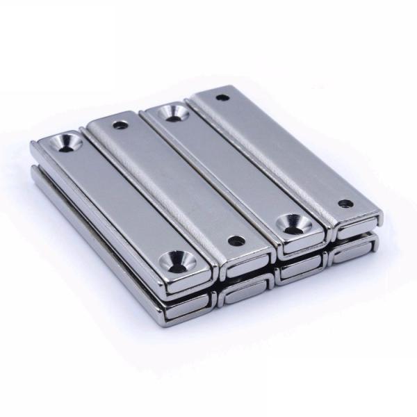 LSCM-60 60x13.5x5mm Ndfeb Neodymium Iron Boron Permanent Magnet with M6 Hole