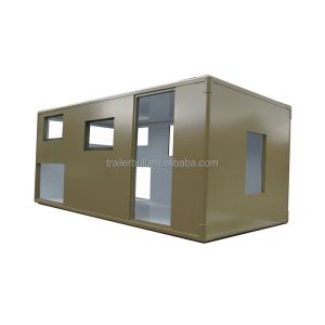 Customizable Square FRP Motorhome Truck Camper Shell Perfect for Overland