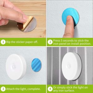 700mAH 10ft -16ft Distance USB Rechargeable Motion Sensor Light