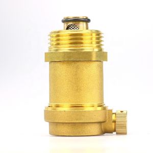 Cheap RoHS Single Ball Air Valve , Brass Auto Air Exhaust Valve for sale