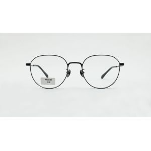 Pure Titanium Vintage Round full rim Optical Glasses Frames with Clear Lens