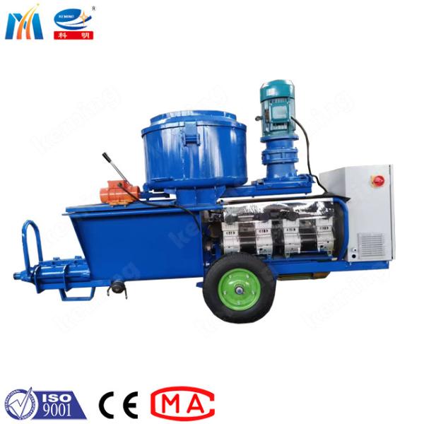 Quality Customized Keming Plaster Spraying Machine Screw Mixer Mortar With Frequency Changer wholesale