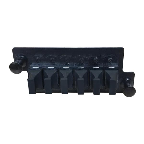 6MPO Port MTP MPO Fiber Adapter Plate Panel Singlemode Multimode Steel