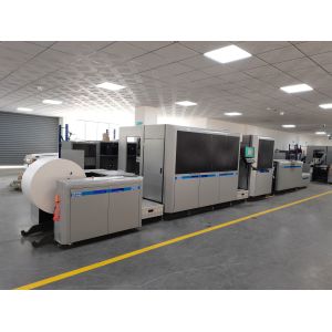 CMYK Duplex Inkjet Printing Machine 330mm 440mm 560mm 660mm Width