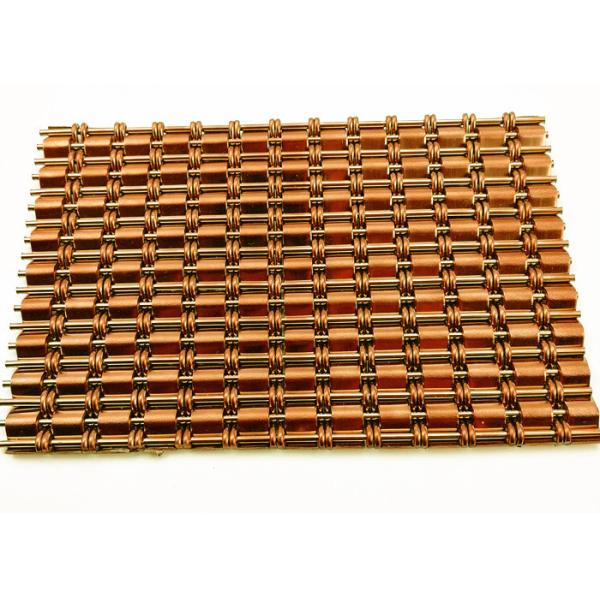 Quality Decorative Metal Architectural Wire Mesh Fabric For Exterior Facade And Cab Wall wholesale