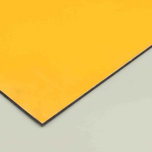 Antibacterial Orange Acp Cladding 8x4 Aluminium Composite Sheet panel Acp Sheet