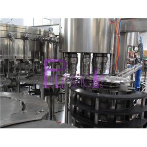 Monoblock 3 In 1 Glass Bottle Carbonated Drink Filling Machine