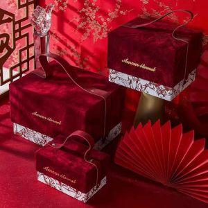 Customer's Specific Requirement Rigid Boxes Large Dress Packaging Box with