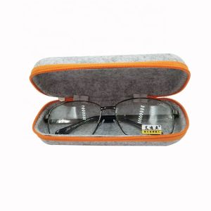 Multifunctional Felt Glasses Case Eco Friendly Glasses Case Customizable