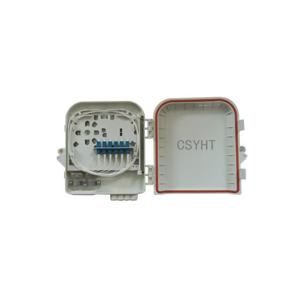 2x8 PLC IP65 Ftth Fiber Optic Termination Box With Lock