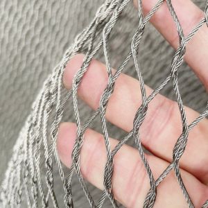 Stainless Steel Knotted Rope Mesh