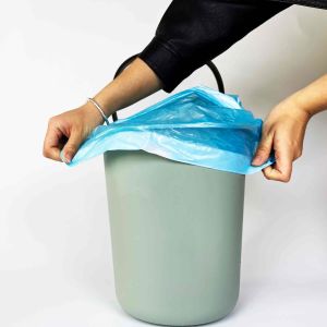 Home Bathroom Storage Thickening Leakproof Garbage Bag Square Bottom Bag for