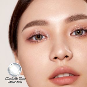 14.2mm Prescription Enhancement Tint Colored Contacts For Graduated Eyes