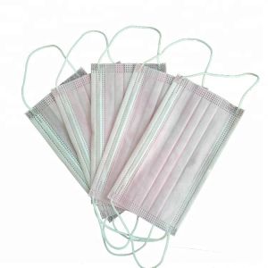 Customized Colors Disposable Non Woven Face Mask CE FDA Certification