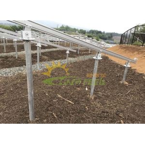 Easy Using Solar Panel Rail Mounting System With Safety And Reliability
