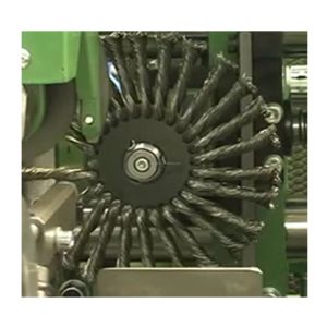 Threading Function Industrial Cup Brushes Machine for Steel Wire Wheel Brushes