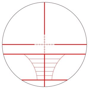 Red Green Illuminated 6-24X Power Adjustable Objective Scopes for Long-Range