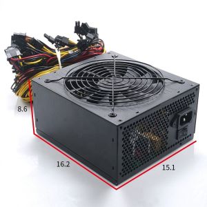 High Power Machine Server Power Supply 1600W Support 8 GPU Machine low power