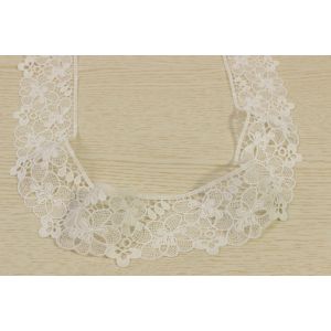 Guipure Embroidered Lace Trim With 100% Polyester