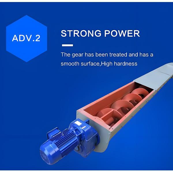 Industrial-Grade U-Channel Spiral-Driven Plastic Granule Cement Mortar Sludge Coal Powder Conveying Equipment