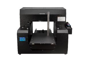 China Mini Uv Inkjet Flatbed Printer , Flatbed Custom Printing Machine Free With Ink on sale