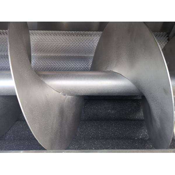 1000kg/h Vegetable Processing Spiral Potato Brush Washer Taro Carrot Cleaning Machine