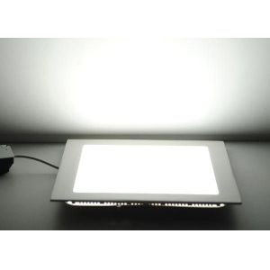 Ultra Thin LED Recessed Panel Light Square Shape With AC90V - 265V Ra > 80