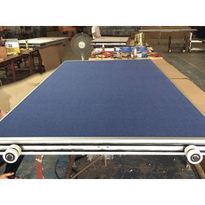 Acoustic Movable Partition Wall with 800N Sealing Power and 40N/m Magnetic