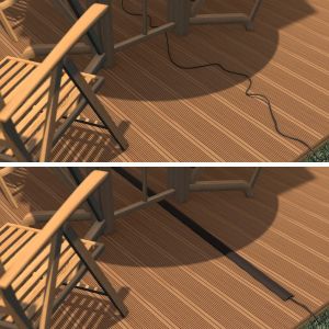 Width 0.5 Inch Car Rubber Seal Strip Durable Function Seal And Protect Against