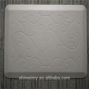 China 2016 new Flower grain jacquard design anti-fatigue door mat on sale