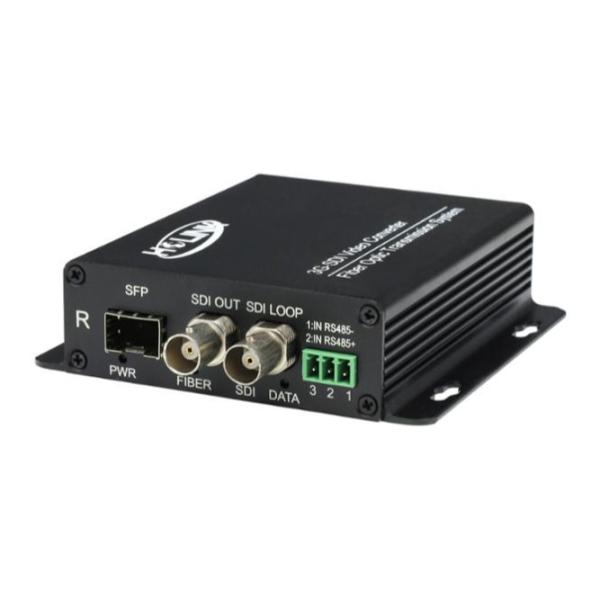 Quality 1 Channel 1080P/60Hz 3G-SDI Video to Fiber Converter Hot Swap add 1 Channel Loop Function wholesale