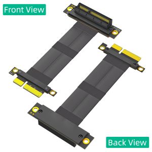 270° Reverse PCI-E Slot PCI-e 4X Extension Cable Boost Your Data Transfer