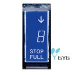 COP LCD ELEVATOR DISPLAY GVX401A LCD 16 SEGMENT DISPLAY BOARD DC12V DC24V