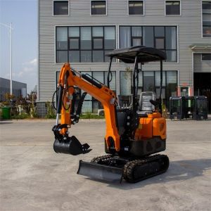 HT10G 1 Tone Digger With EPA Engine Mini Excavator High Performance