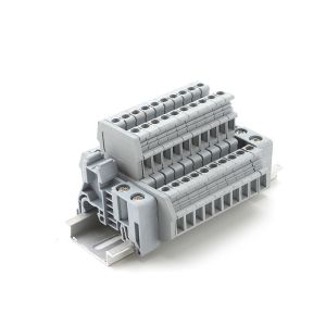 MBKKB2.5 MBKKB-2.5 Dual Layer Screw Clamp DIN Rail Terminal Blocks Kit 500V 24A