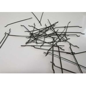 China Deformed Hooked End Steel Fiber 1200kgs/bag OEM / ODM Accepted on sale