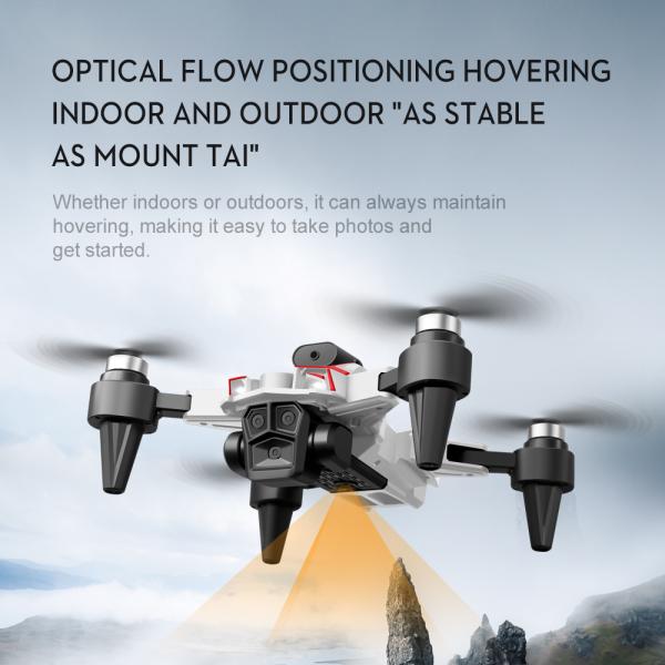 2.4G Frequency K12 Max Drone Wifi FPV RC Drones with Remote Control Video Quadcopter Toy and Three Pro 4K HD Camera