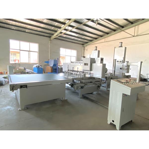 High Accuracy Sponge Foam Cutting Machine EPE Sheets Edge Side Trimming