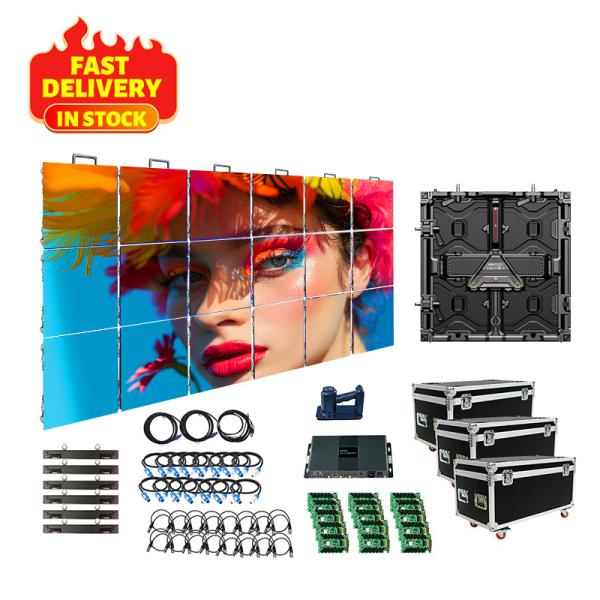 Convenient Maintenance Seamless Splicing Led Matrix Display P2.98 P3.91 High