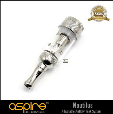 Quality Hot Selling E Cigarette Airflow Adjustable Atomizer Aspire Nautilus Tank Bdc Glassomizer wholesale