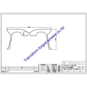 China TM177502 17 inches forged wheels monoblock wheels blanks Dimple style barrel and rims on sale