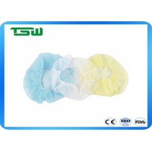 Lightweight Disposable Non Woven Bouffant Cap for hospital