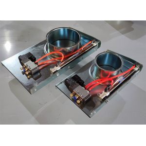 China 150mm Blast Gate Dampers For Air Conditioning Ventilation System on sale